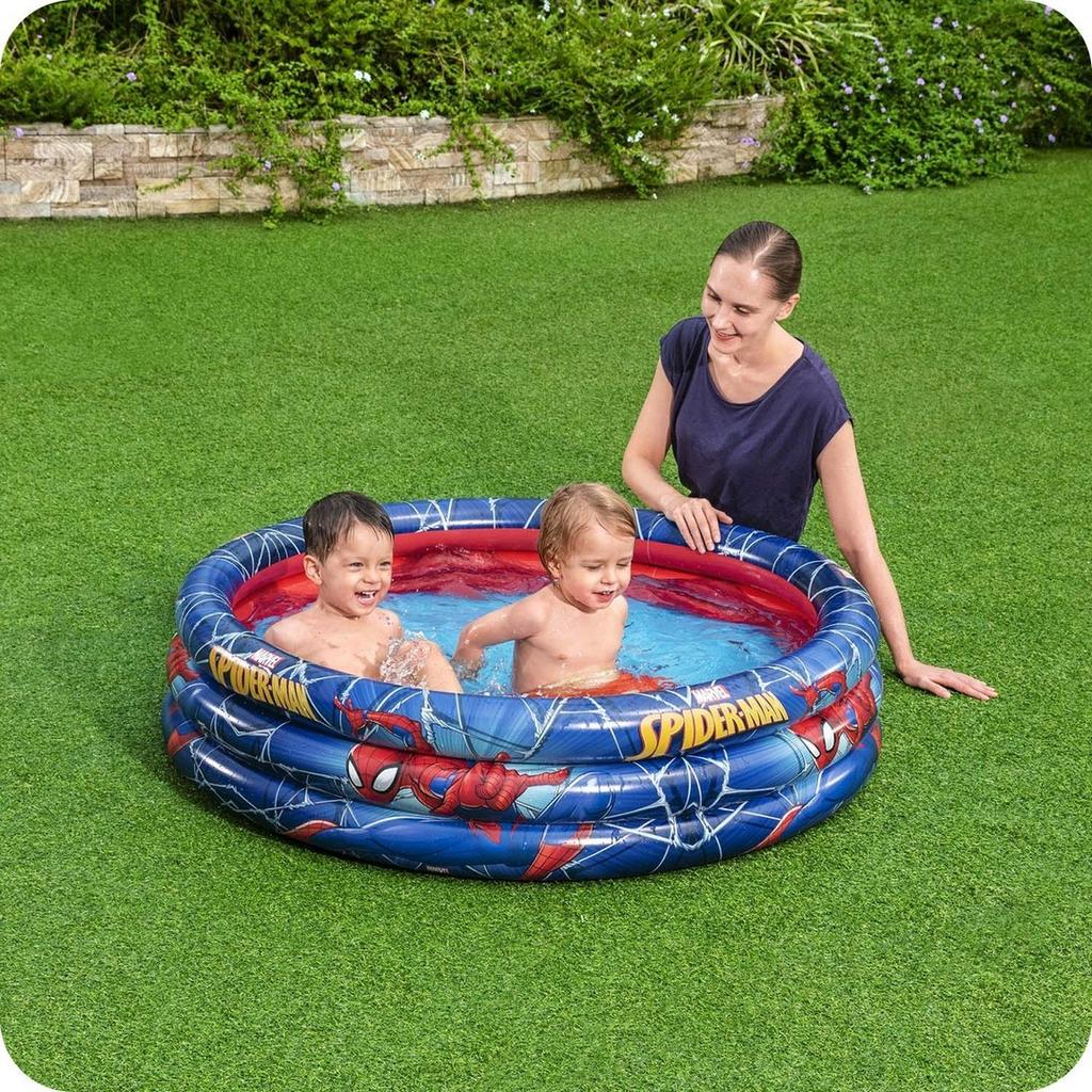 Inflatable Pool 122 X 30 Cm Spiderman Bestway 98018