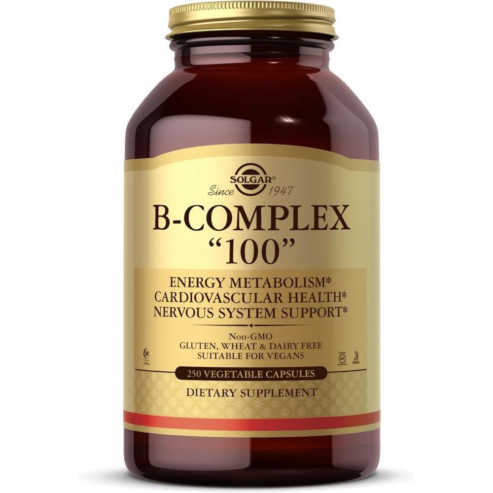 Solgar B-Complex 100 Vegetable Capsules 1 pcs 250 tablets
