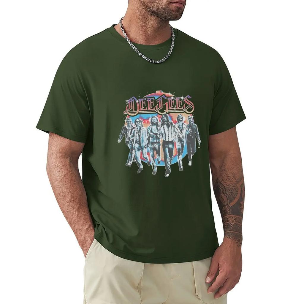 Dee Gees Disco Ball Logo T-Shirt vintage clothes sweat t shirts for graphic
