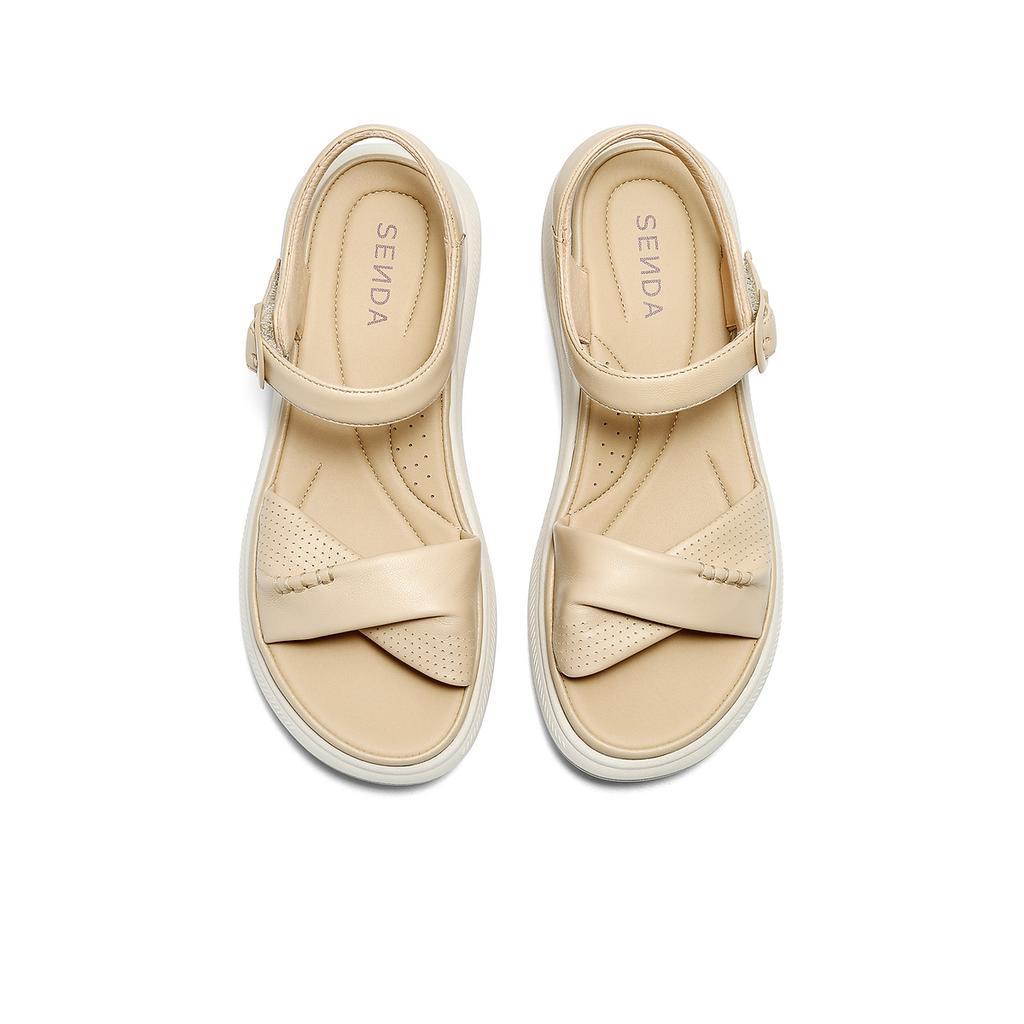Senda Casual Sandals for Women 26 Summer New Shopping Mall Same Comfort Sandals XZB02BL6