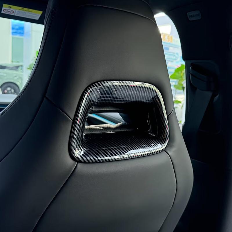 For BYD Sealion 7 Sea Lion 07 EV 2024 2025 Interior Front Seat Decoration Trim Strip Seat Head Panel Cover Trim