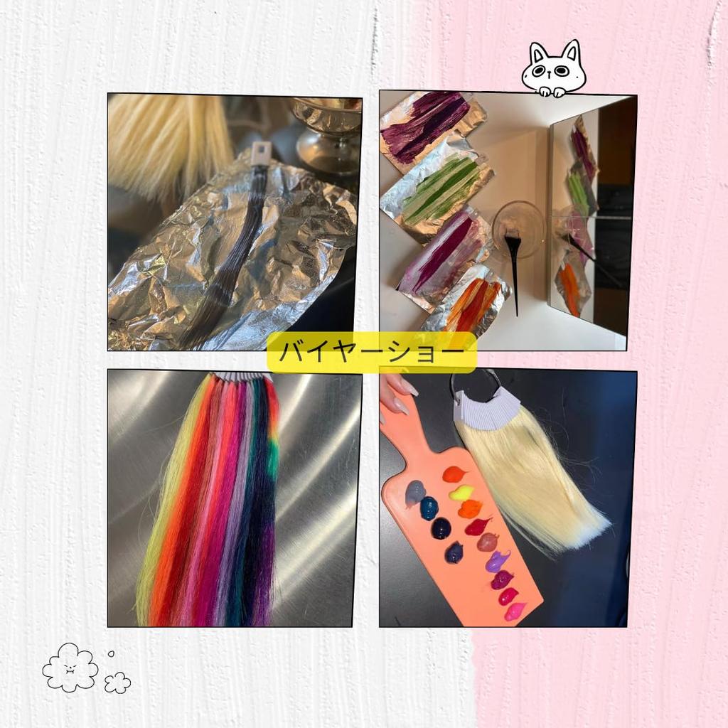 Пучок натуральных человеческих волос BUMMSEVEN, тон цвета 4, средняя длина 30, парикмахерская краска для волос, палитра цветов 100% тест, коричневый, кусочки, прибл.