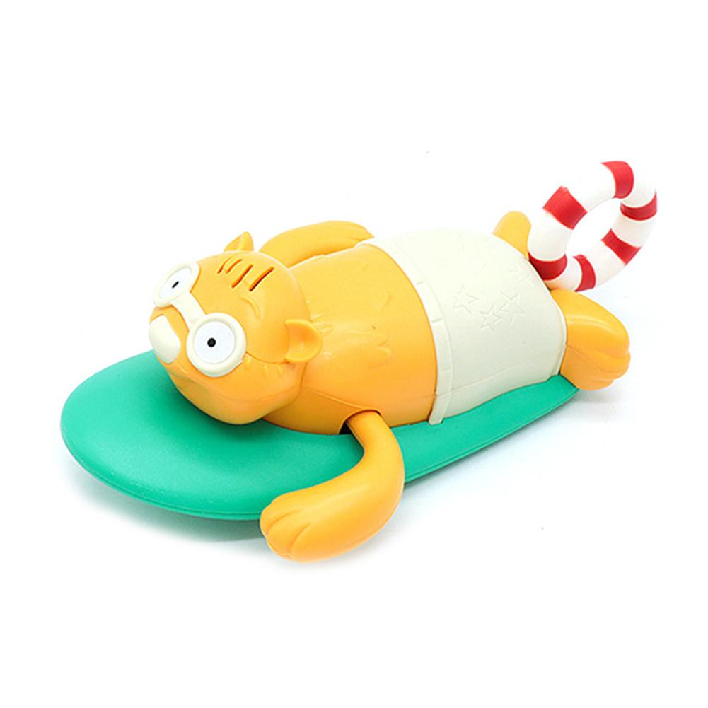 Мультяшная черепаха бобер плавающая модель заводной часовой механизм детская игрушка для ванны с водой