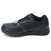 Удобные износостойкие низкие беговые кроссовки мужские черные 77156W-BLK
