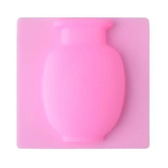 1/2/3 шт. настенное крепление силиконовая ваза многоразовая самоклеящаяся для домашнего офиса внутреннего холодильника окна настенные подвесные растения ваза для цветов наклейка украшение