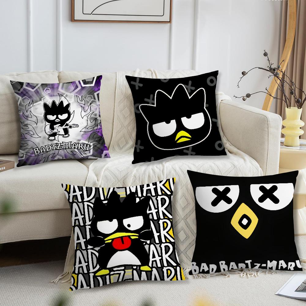 BAD Comfortable Soft Pillow Case B-BADTZ for Sofa Living Room Home Decor Protective MARU Cover Cartoon Without PillowInsert