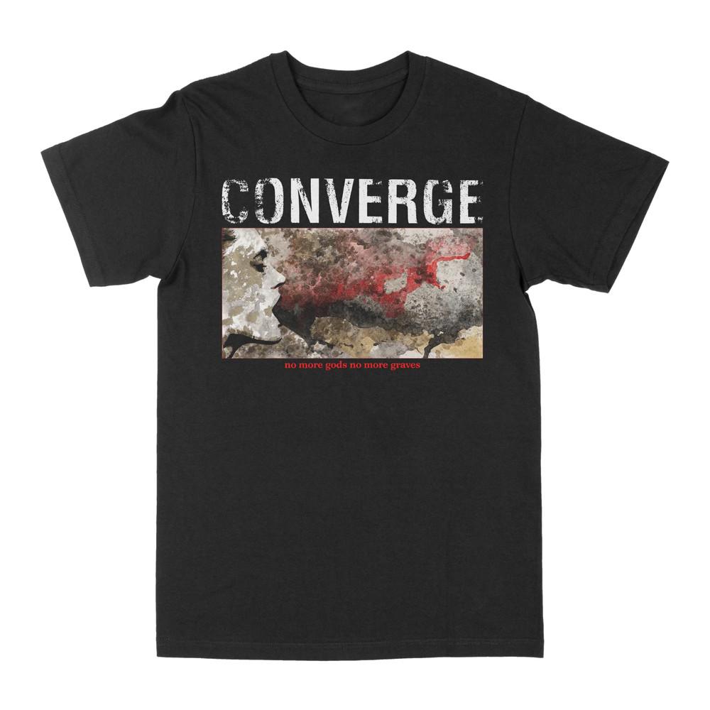 Converge No More Gods No More Graves Черная футболка VN917 Унисекс футболка