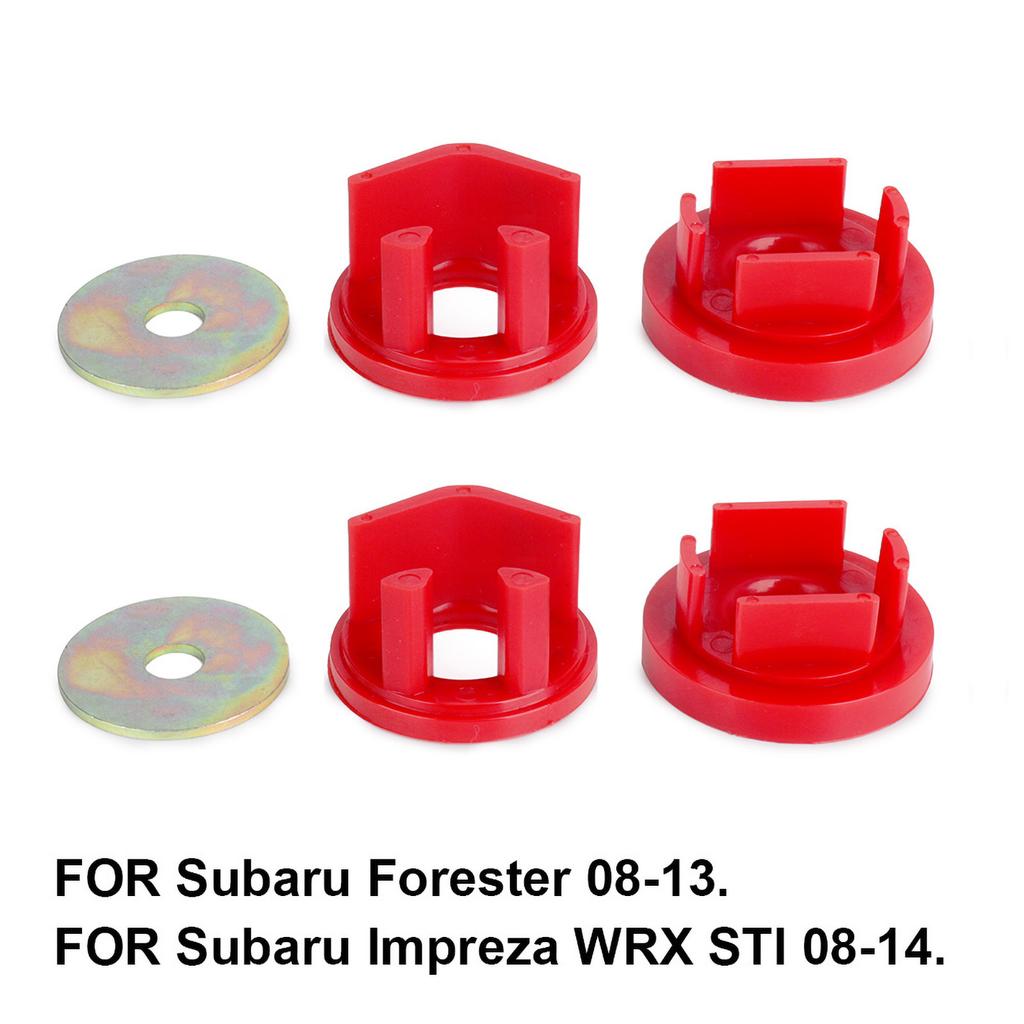 Полиуретановая втулка крепления заднего дифференциала Для Subaru sti SG5 Forester sg5 2008-2013 Impreza WRX STI 08-14 Шасси Автозапчасти