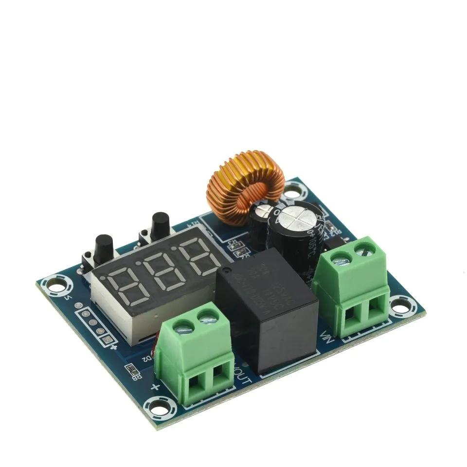 XH-M609 Low Voltage Disconnect Switch Cut Off 12V 24V 36V Digital LED Display Over-Discharge Protect for 12-36V Lithium Battery