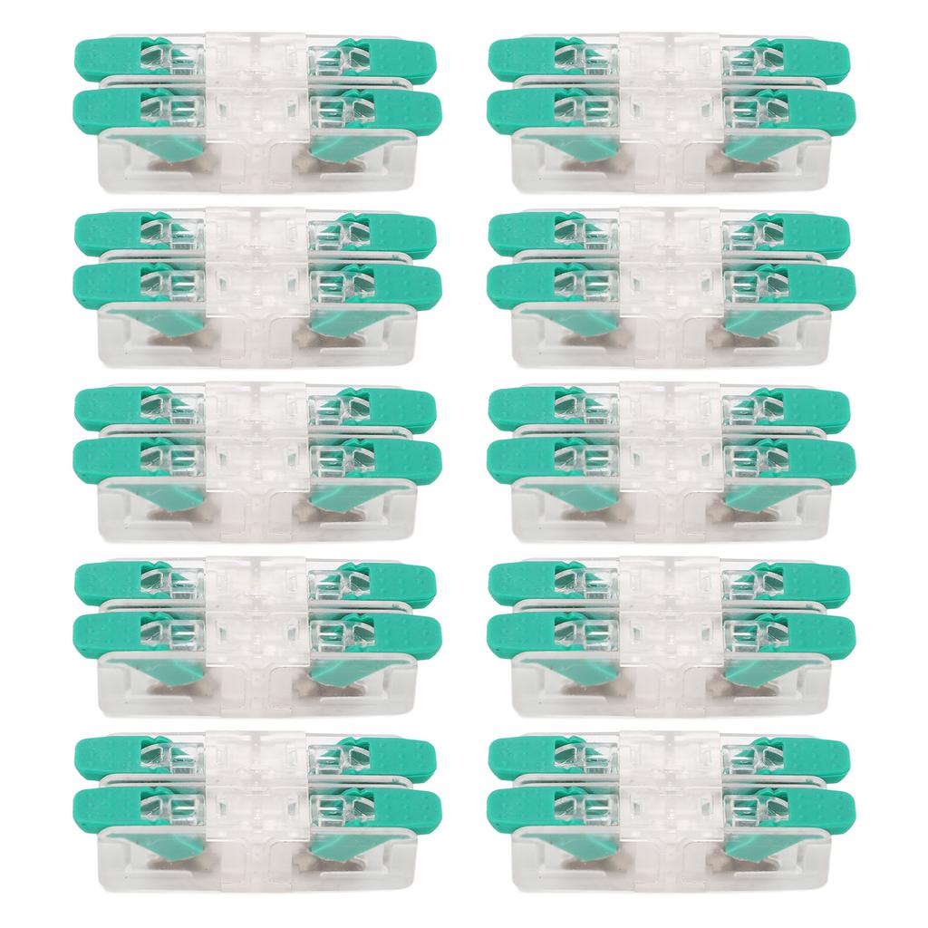 10 шт. 2 в 2 выходных разъема для проводов 0,5 - 6 мм² медный контактный проводник разъем для бытовых приборов