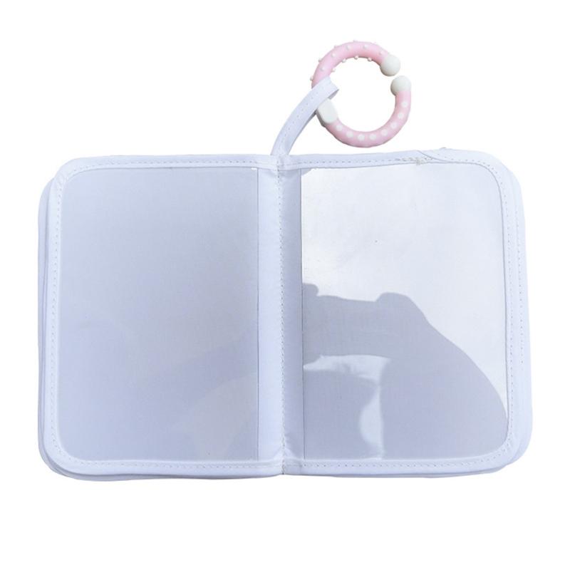 Infant Photo Album Safe Mirror Soft Fabric Baby Showers Gift Newborns