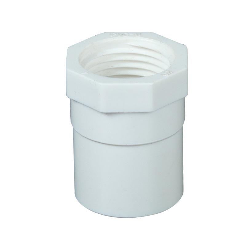 ПВХ Утолщенный Редукционный Соединитель с Внутренней Резьбой