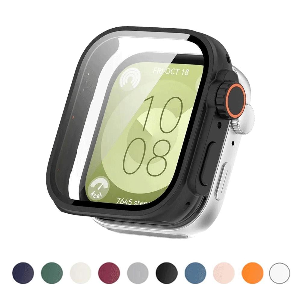 Защитная пленка + Чехол из закаленного стекла для Huawei Watch Fit 4 Fit 4 Pro Fit 3 Чехол Рамка As ultra2 Чехол-ремешок для умных часов