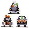 Halloween Decorations Wood Signs Pumpkin Dwarf Table Centerpiece Halloween Table Decor For Home Living Room Decor
