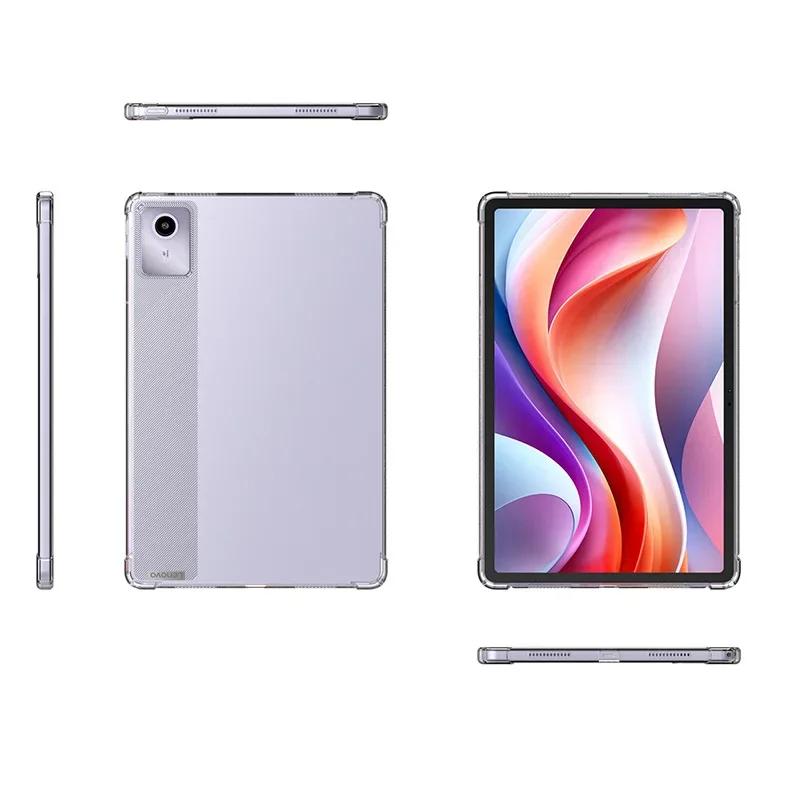 Прозрачный чехол для Lenovo Xiaoxin Pad 2024 11" Противоударный чехол из термополиуретана с подушкой безопасности, силиконовый чехол для Lenovo Xiaoxin Pad 2024 11" TB331FC