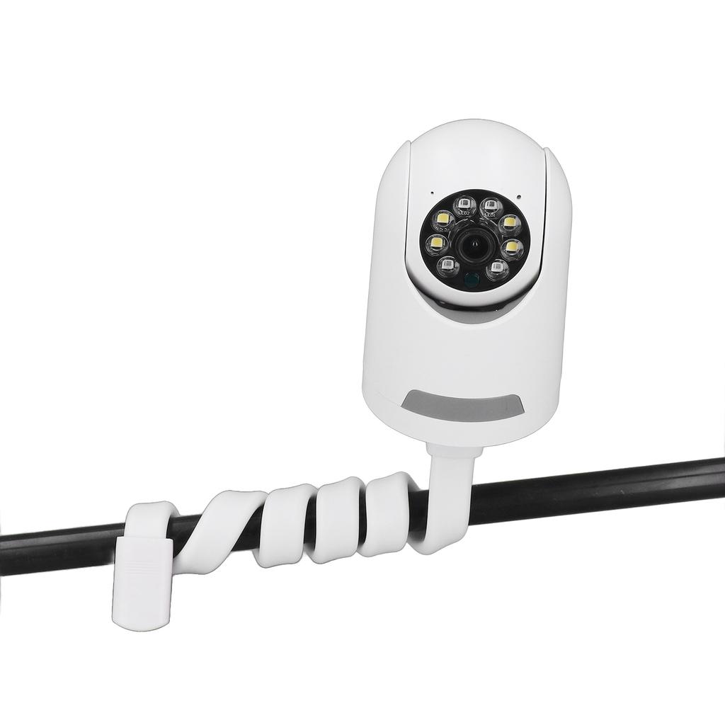 3-мегапиксельная беспроводная видеоняня с 2-сторонней связью и ночным видением, гибкая поворотная камера дальнего действия для младенцев