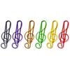 100Pcs Music Note Paper Clips Treble Clef Design Strong Clamping Force Music Page Holders Office School Supplies