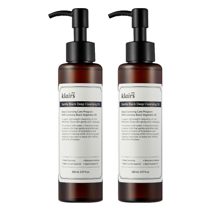 Klairs Gentle Black Deep Cleansing Oil, 150ml, 2 pcs