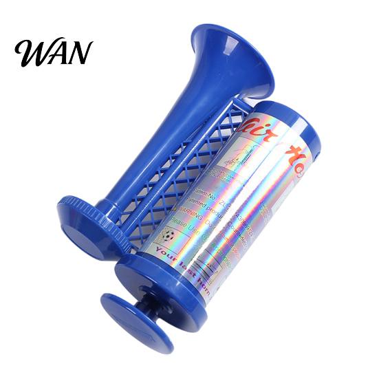No Battery Event Horn Hand Pump Air for Sports Games, Cheering Noise Maker Manual Push Stadium, Portable Sound Speaker Soccer Fan Party Long-lasting