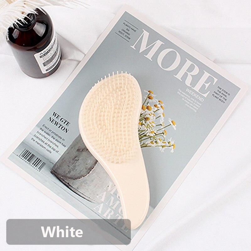 1pcs Hot Magic Handle Comb Anti-static Massage Hair Brush Tangle Detangle Shower Massage Hairbrush Comb Salon Hair Styling Tool