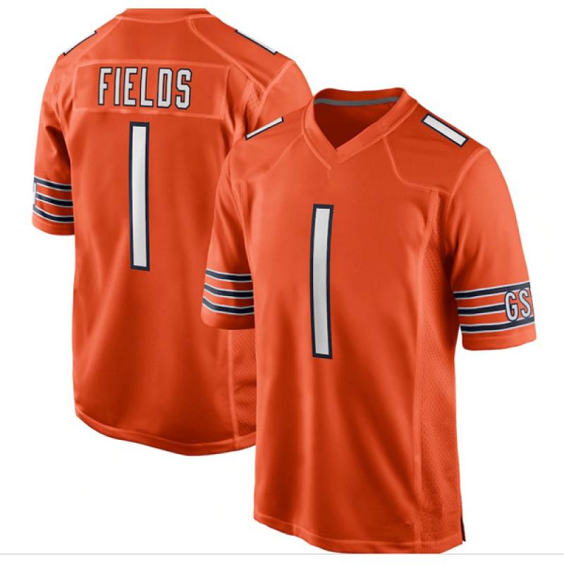 Chicago Bears Football Jersey - 52 MACK 1 FIELDS 18 WILLIAMS Mens Sports Game Uniform
