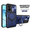 For OPPO Realme 10 Pro 5G Case Slide Camera Protect Phone Case For Realme 10 Pro + Plus 5g Magnetic Holder Shockproof Back Cover