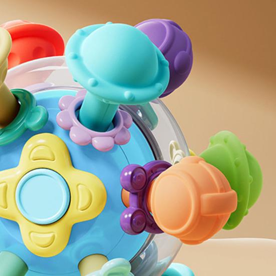 Baby Teething Toy Soft Silicone Teether for Newborns Infants Rocker Teeth Soother Learning Developmental Toy for Boys Girls 1-24 Months