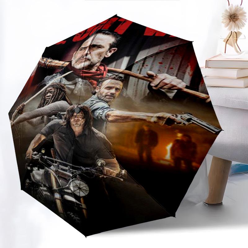 Apocalyptic Survival Saga Folding umbrella Umbrella 8 paraphenoid bones Gift Sun umbrella Umbrella