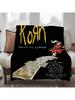 Korn Follow The Leader Blanket Design Lightweight Throw Blanket For Dorms, Naps, Living Room, Office,Sofa,All-Season
