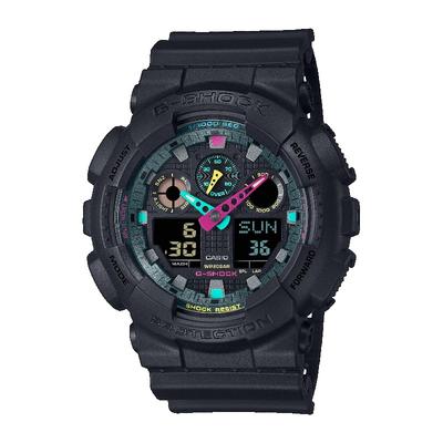 Мужские кварцевые часы GA-100MF-1A из смолы, водонепроницаемые 200 м, ударопрочные, цифровые