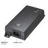 SANWA SUPPLY PoE Injector (Built-in Power Supply, IEEE802.3bt (75W) Compatible) LAN-GIHINJ6