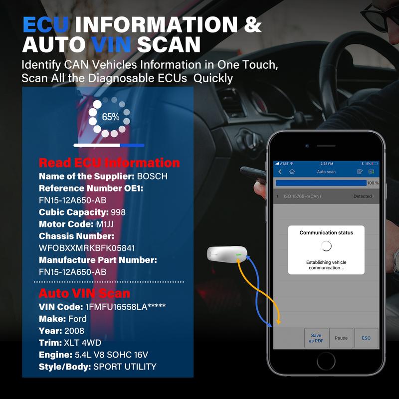 Autel MaxiAP AP200 Bluetooth OBD2 Scanner Automotivo OBD 2 Code Reader Diagnostic Tools Full Systems Scanner before 2017 year