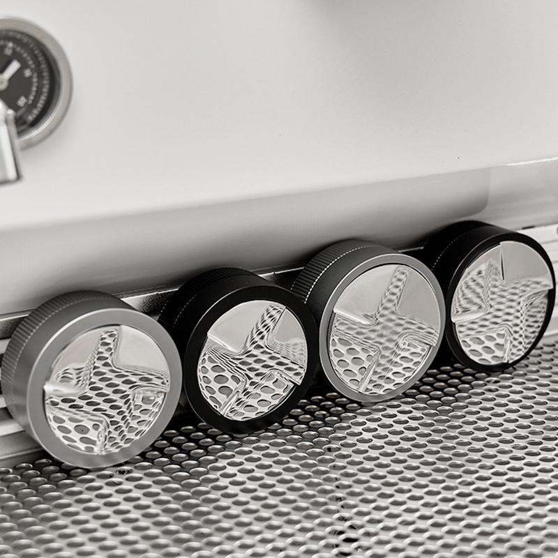 Распределитель кофе Leeseph из нержавеющей стали 51/53/58 мм, основание распределителя эспрессо, четыре типа мякоти, датчик гравитации, кофейные аксессуары