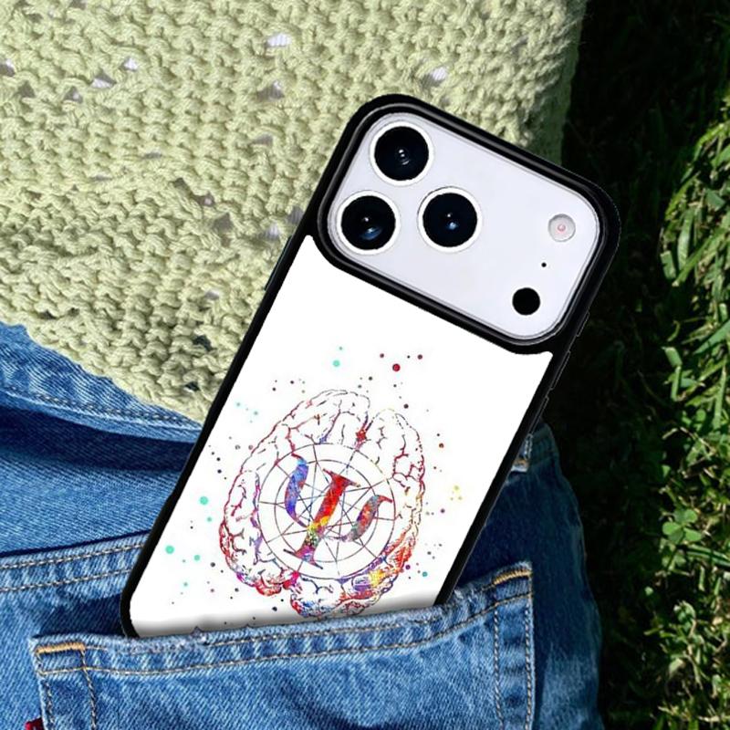 Чехол для телефона Психолог Профессия Психология Совместим с IPhone 17 16 15 14 13 12 11Pro Max 17 Air