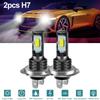2 шт. Автомобильная светодиодная фара H7 6000K/80W Светодиодная фара для автомобиля H7 Мотоциклетный свет CSP 3570 80W Автомобильный противотуманный фонарь Алюминиевый сплав Автоаксессуары