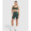 Gymshark Vital бесшовные шорты 7 дюймов Woodland Green Marl B1b1p Ebtf