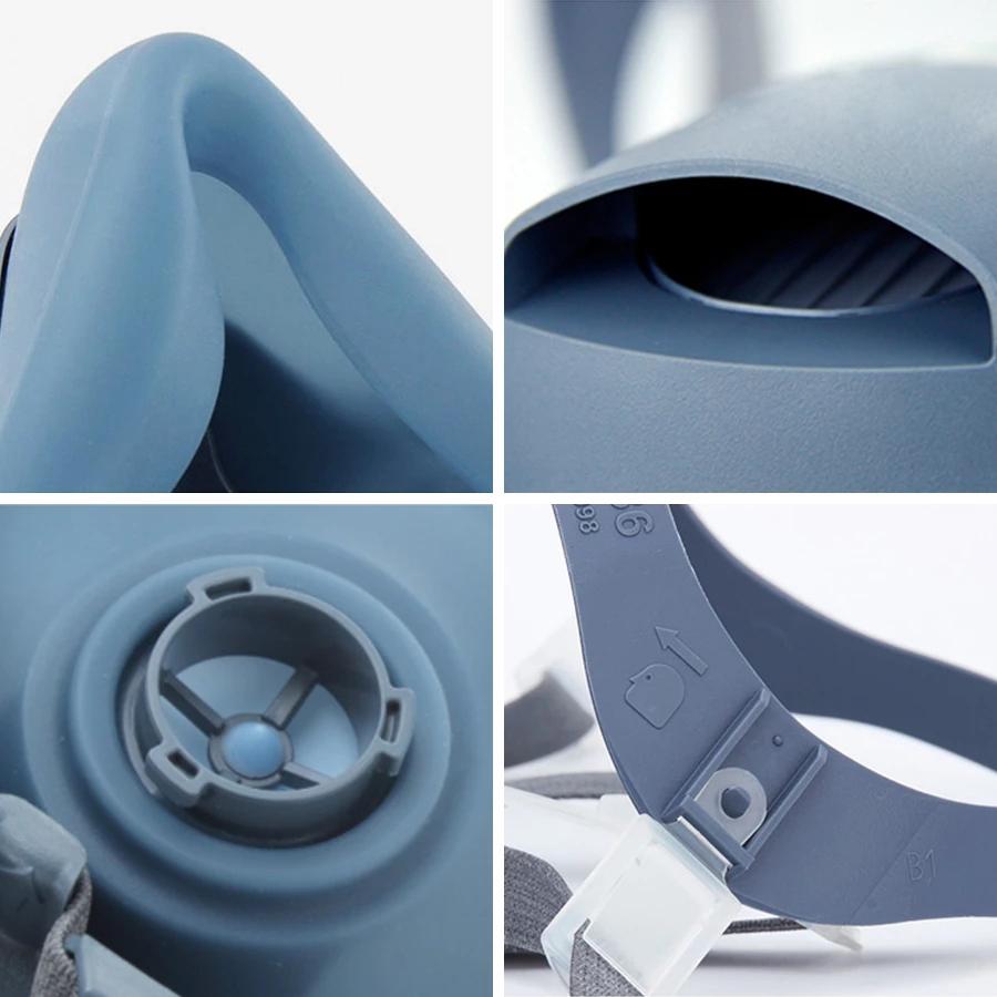 7502 Респираторная маска Защитная маска Промышленная окраска Спрей Пыль Противогаз с 501 5N11 6001CN Химическая полумаска для лица