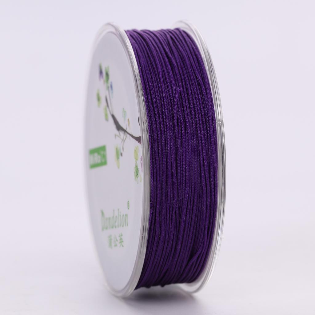 Nylon Cord 0.5mm Lanyard Jewelry Cord Beading Thread Bracelet and Necklace Material Chinese Knotting Cord