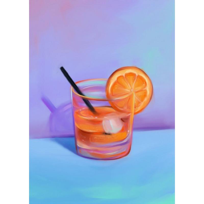 Kitchen Alcoholic Beverage Cocktails Abstract Line Art Cheers Poster Canvas Painting Wall Picture Home Kitchen Living Room Decor