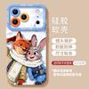 Зимний Лис Кролик Применяет Яблоко 17 Силиконовый Мягкий 16promax Пара 15 Zootopia 14 Чехол для Мобильного Телефона
