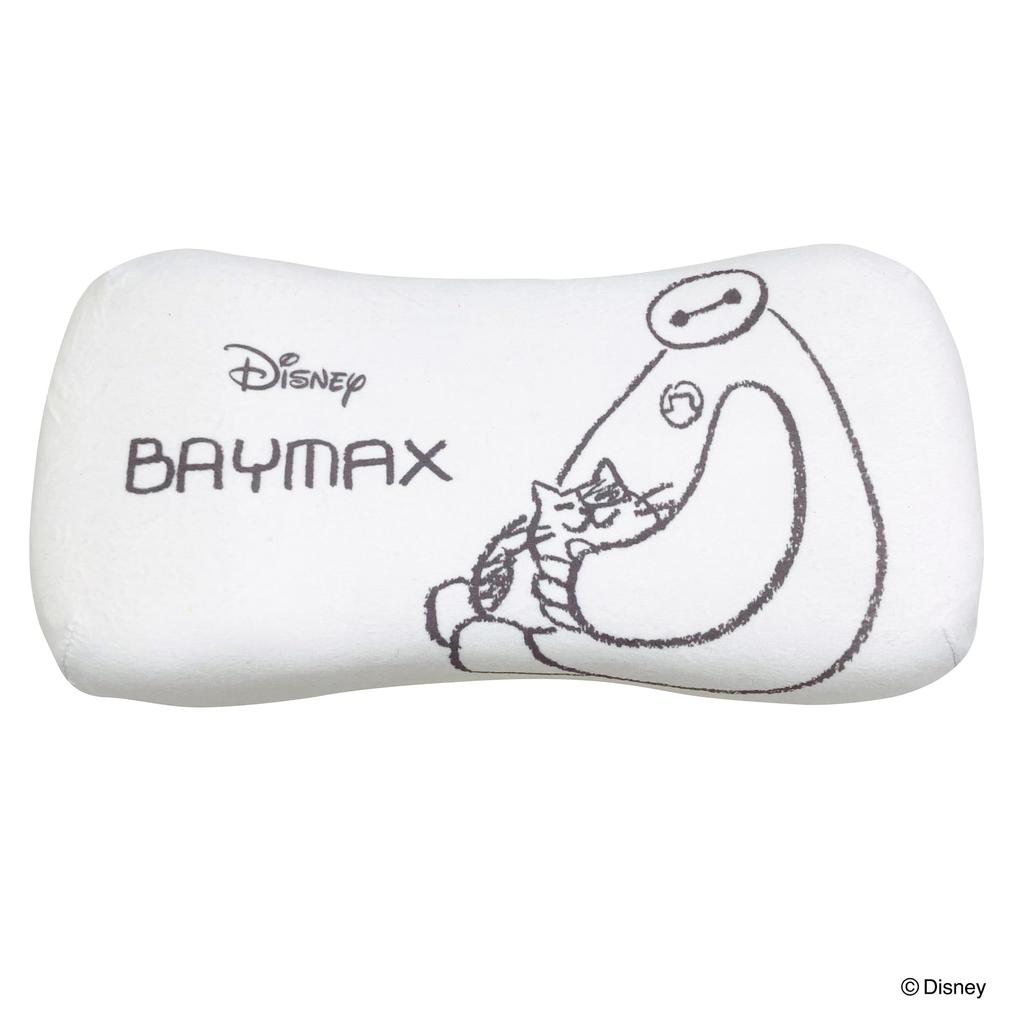 MORIPiLO Morishita подушка с эффектом памяти Disney Baymax 15x31 см, поддержка талии, поддержка спины, мягкая игрушка, пастельный цвет слоновой кости 4621195