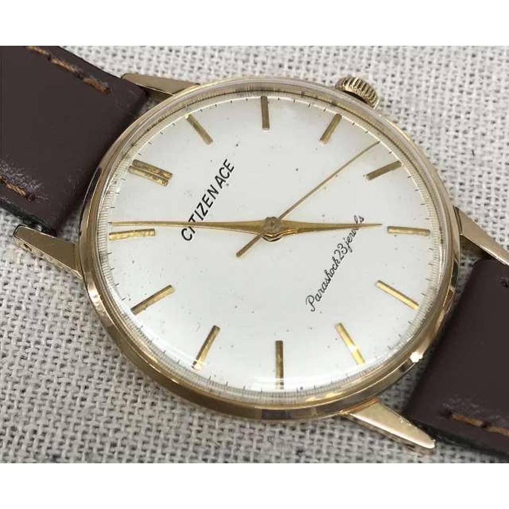Б/у Мужские часы CITIZEN ACE A15701 с ручным заводом