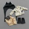 1 Набор Универсальной Одежды Для Кукол SD Игрушки Своими Руками 1/6 30см Кукла Милое Платье Набор Принцесса Юбка Лолита Наряжаться Аксессуары