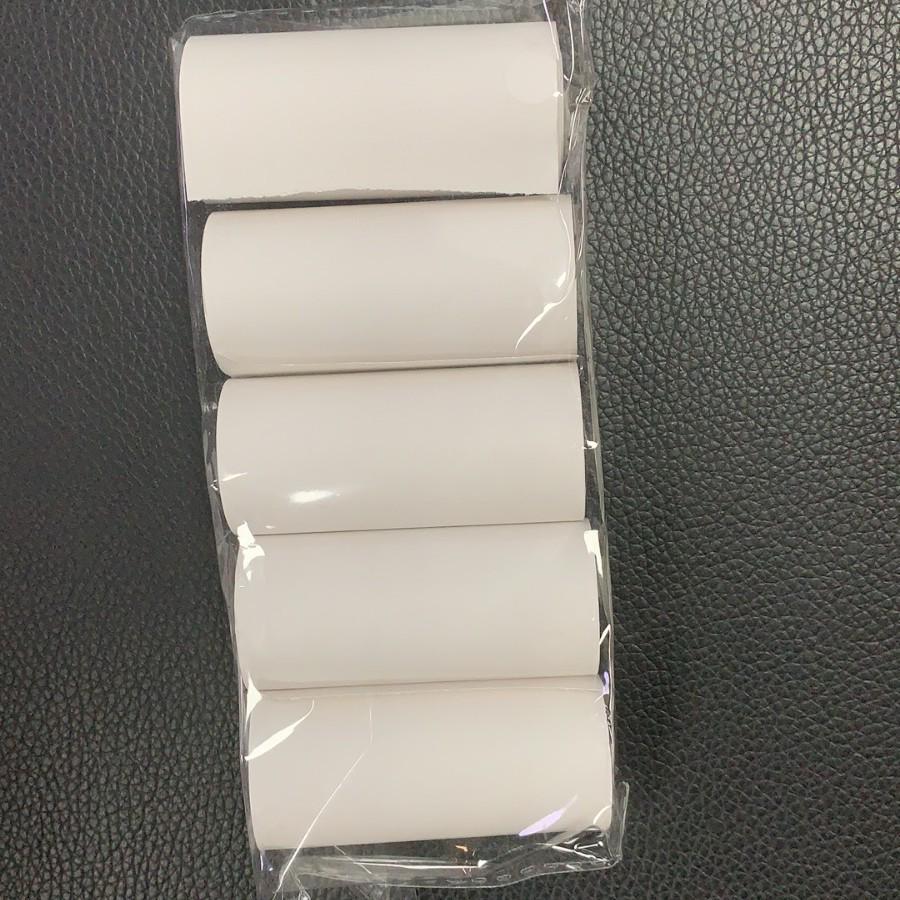 Mini Coreless Self-Adhesive Thermal Printer Paper for Cash Register and Photo Labels