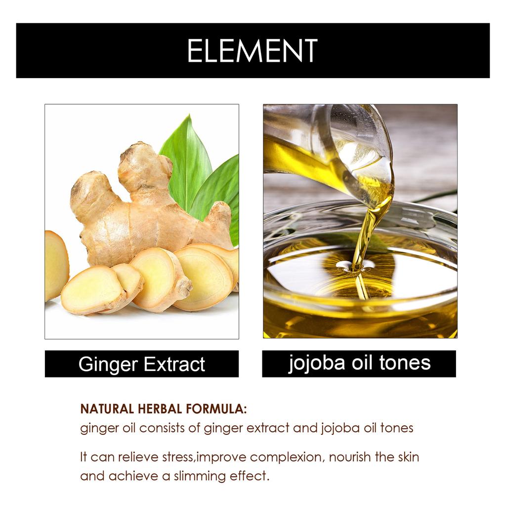 South Moon 30 мл эфирное масло для похудения с экстрактом имбиря, массажное впитывание, способствует обмену веществ, формирует тело