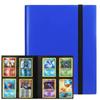 Card File Card Binder Sticker File 4 Pockets Holds 160 Cards Cover Is PP Material Elastic Bandage Bind Card Sheet Collect Other Game Cards (4 Pockets,
