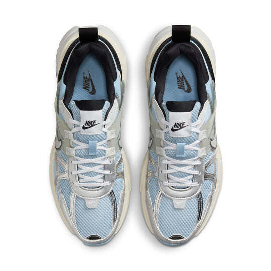 HF1876-400 Nike V2K Run Психический Синий Черный Синий Оттенок Металлический Серебристый (Женский)