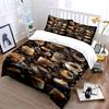 Coffee cups and beans. Bedding sets Duvet cover sets Duvet covers Pillowcases(1 * Duvet Cover 2 * Pillowcases without duvet insert)