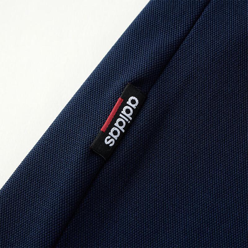Adidas Solid Color Polo Shirt Men Tops Navy-Blue JI5994