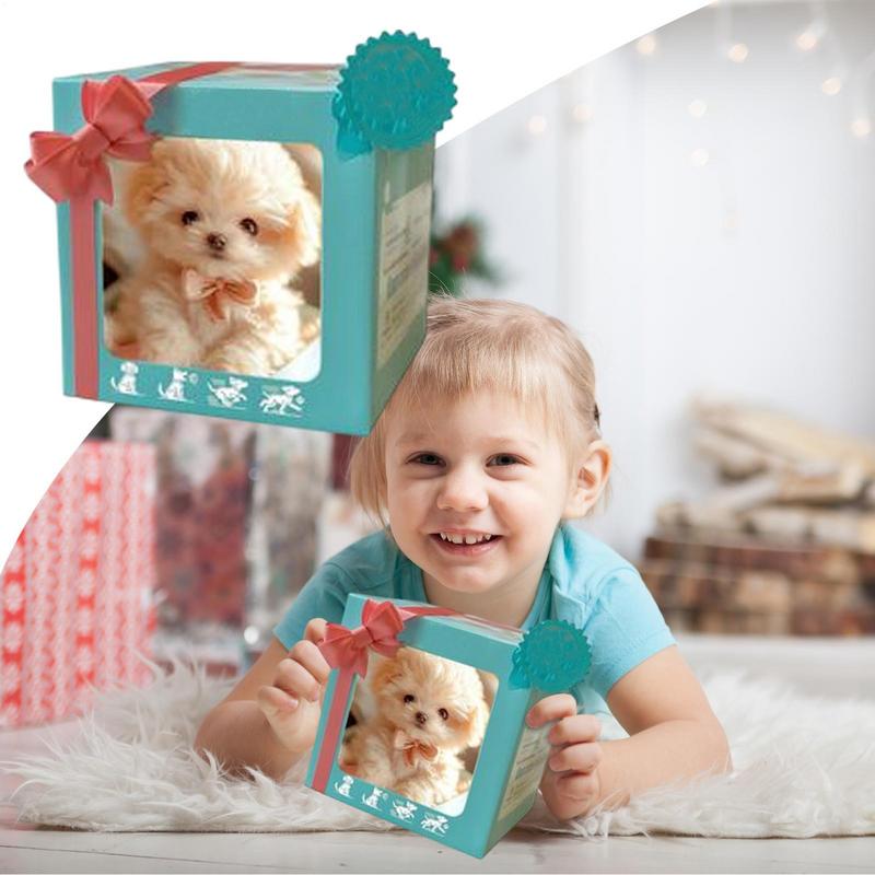 Interactive Robot Dog Toy with Realistic Movements Smart Plush Puppy that Walks and Barks Electronic Pets Dog for Kids Birthday